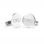 Oral Roberts Cufflinks in Sterling Silver Shot #1