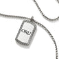 Oral Roberts Dog Tag by John Hardy with Box Chain Shot #3