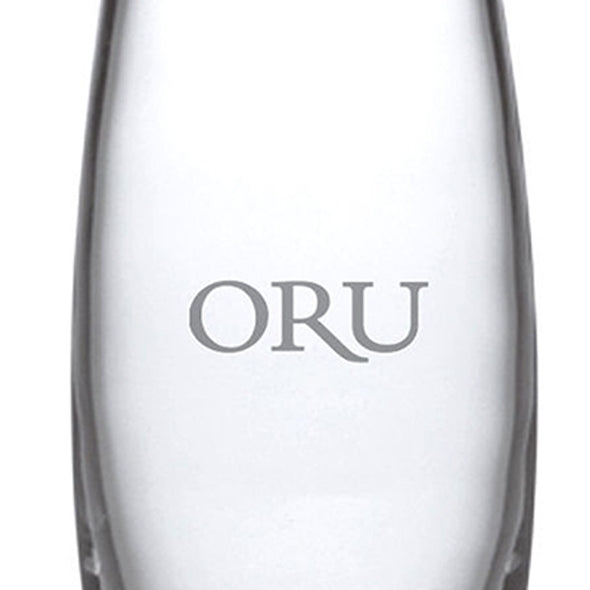 Oral Roberts Glass Addison Vase by Simon Pearce Shot #2