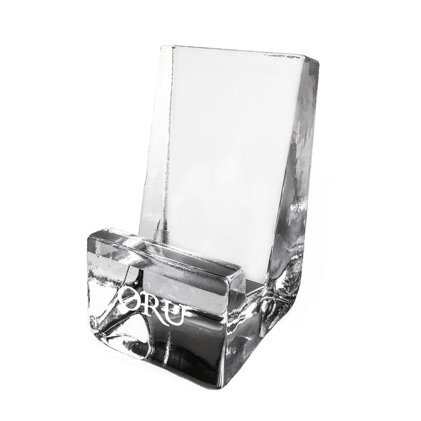 Oral Roberts Glass Phone Holder by Simon Pearce Shot #2