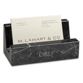 Oral Roberts Marble Business Card Holder Shot #1