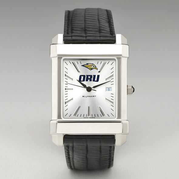Oral Roberts Men&#39;s Collegiate Watch with Leather Strap Shot #2