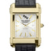 Oral Roberts Men's Gold Watch with 2-Tone Dial & Leather Strap at M.LaHart & Co.