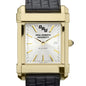 Oral Roberts Men's Gold Watch with 2-Tone Dial & Leather Strap at M.LaHart & Co. Shot #1