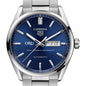 Oral Roberts Men's TAG Heuer Carrera with Blue Dial & Day-Date Window Shot #1