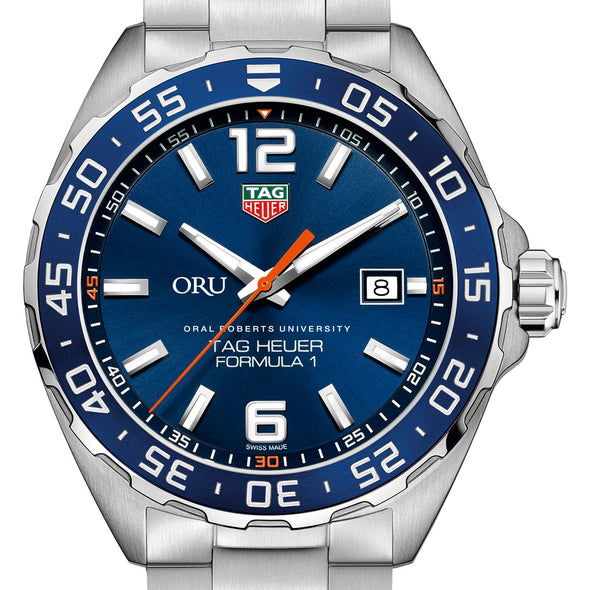 Oral Roberts Men's TAG Heuer Formula 1 with Blue Dial & Bezel Shot #1