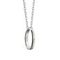 Oral Roberts Monica Rich Kosann "Carpe Diem" Poesy Ring Necklace in Silver Shot #1