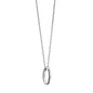 Oral Roberts Monica Rich Kosann "Carpe Diem" Poesy Ring Necklace in Silver Shot #2