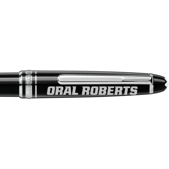 Oral Roberts Montblanc Meisterstück Classique Ballpoint Pen in Platinum Shot #2