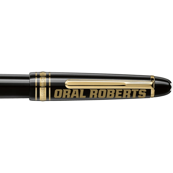 Oral Roberts Montblanc Meisterstück Classique Fountain Pen in Gold Shot #2