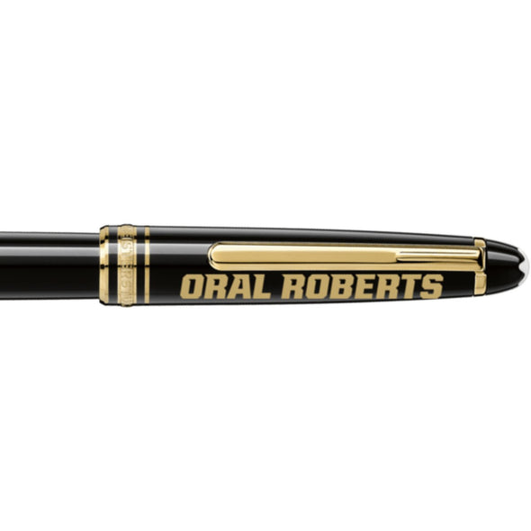 Oral Roberts Montblanc Meisterstück Classique Rollerball Pen in Gold Shot #2