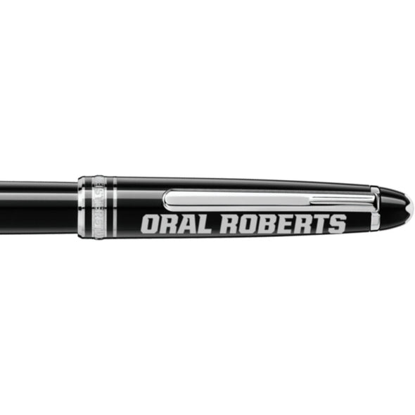 Oral Roberts Montblanc Meisterstück Classique Rollerball Pen in Platinum Shot #2