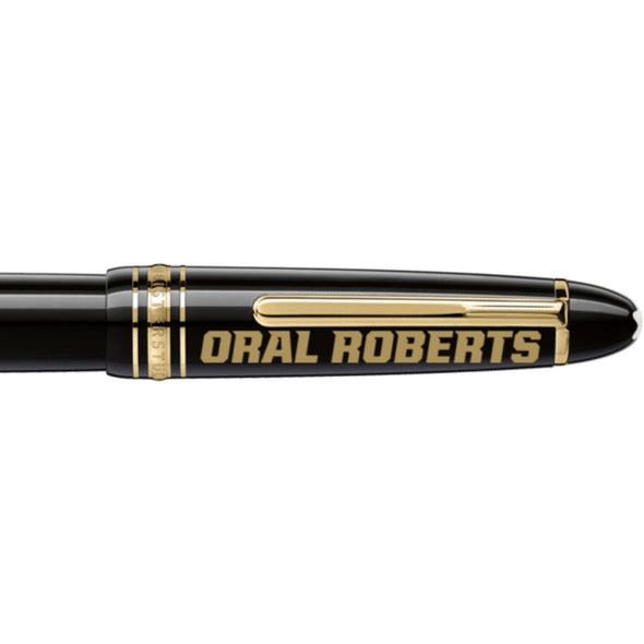 Oral Roberts Montblanc Meisterstück LeGrand Rollerball Pen in Gold Shot #2