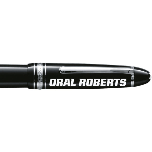 Oral Roberts Montblanc Meisterstück LeGrand Rollerball Pen in Platinum Shot #2