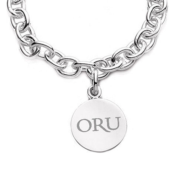 Oral Roberts Sterling Silver Charm Bracelet Shot #2