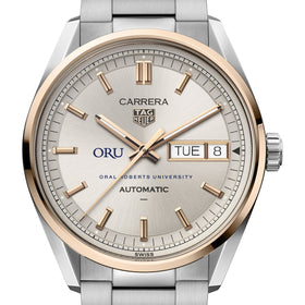 Oral Roberts TAG Heuer Carrera Automatic Day-Date 18K 5N Rose Gold Shot #1