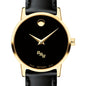 Oral Roberts Women's Movado Gold Museum Classic Leather Shot #1