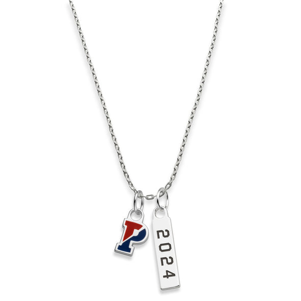 Penn Class Year Sterling Silver Necklace Shot #2