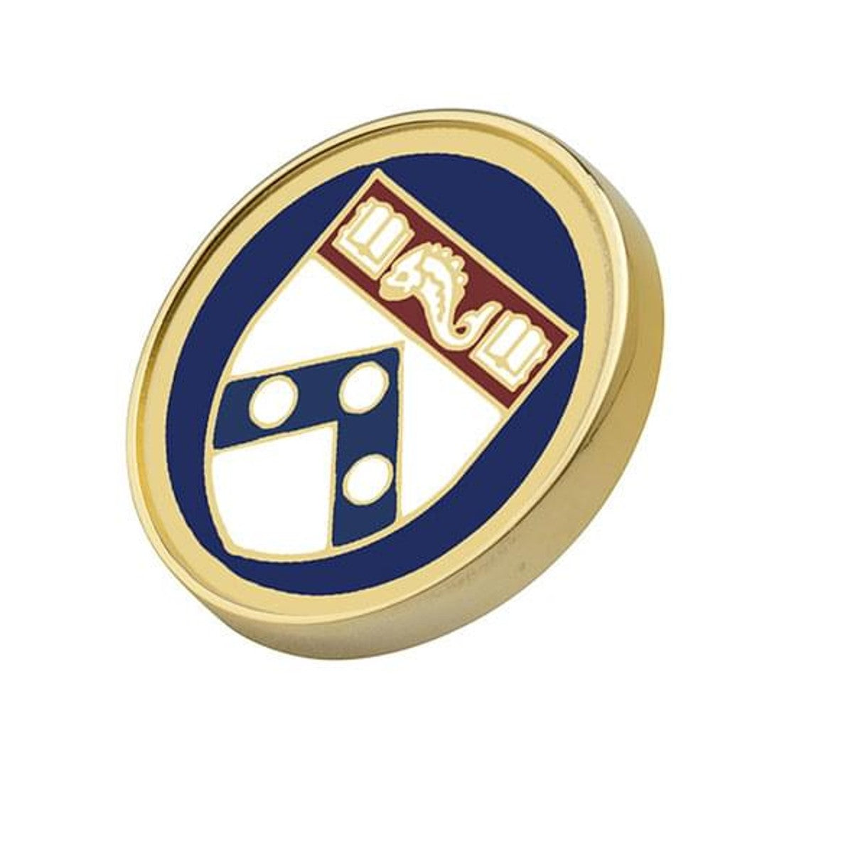美品　キーチェーン　ウォートン　ペン大　Wharton Pennsylvania Penn Enamel Lapel Pin | M.LaHart & Co.