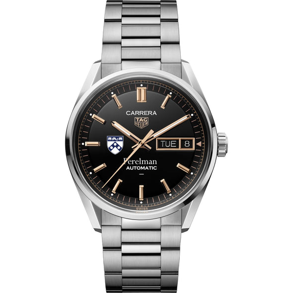 Penn Med Men's TAG Heuer Carrera Day-Date with Black Dial Shot #2
