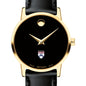Penn Med Women's Movado Gold Museum Classic Leather Shot #1
