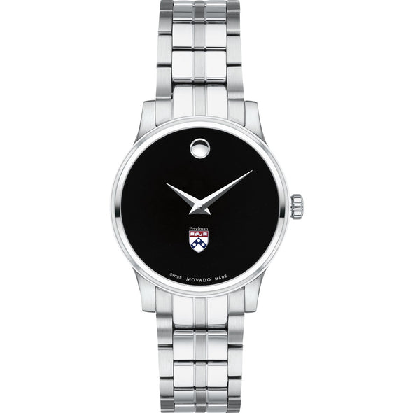 Penn Med Women's Movado Stainless Steel Watch with Black Dial Shot #2