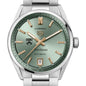 Penn Med Women's TAG Heuer Steel Carrera with Green Dial Shot #1