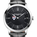 Penn Men's Baume et Mercier 40mm Classima Quartz Watch with Black Dial & Black Leather Strap
