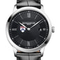 Penn Men's Baume et Mercier 40mm Classima Quartz Watch with Black Dial & Black Leather Strap Shot #1