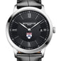 Penn Men's Baume et Mercier 40mm Classima Quartz Watch with Black Dial & Black Leather Strap Shot #1