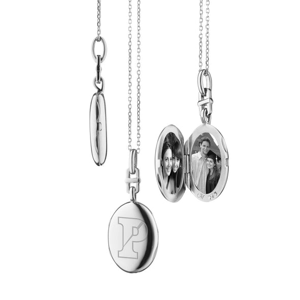 Penn Monica Rich Kosann Slim Locket in Silver Shot #1