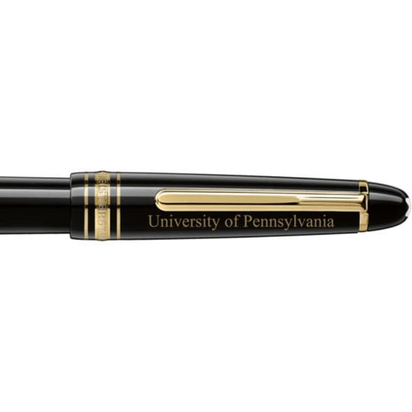 Penn Montblanc Meisterstück Classique Fountain Pen in Gold Shot #2