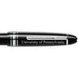 Penn Montblanc Meisterstück LeGrand Ballpoint Pen in Platinum Shot #2