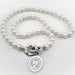 Penn Pearl Necklace with Sterling Silver Charm