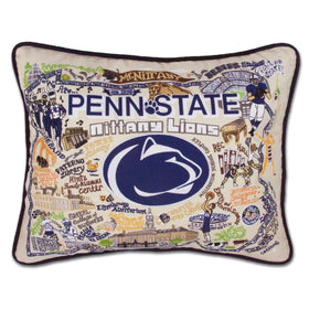 Penn State Embroidered Pillow Shot #1