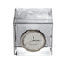 Penn State Glass Desk Clock by Simon Pearce