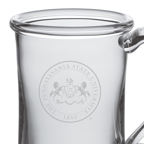 Penn State Glass Tankard by Simon Pearce Shot #2
