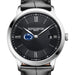Penn State Men's Baume et Mercier 40mm Classima Quartz Watch with Black Dial & Black Leather Strap