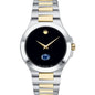 Penn State Men's Movado Collection Two-Tone Watch with Black Dial Shot #2