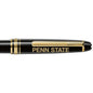 Penn State Montblanc Meisterstück Classique Ballpoint Pen in Gold Shot #2