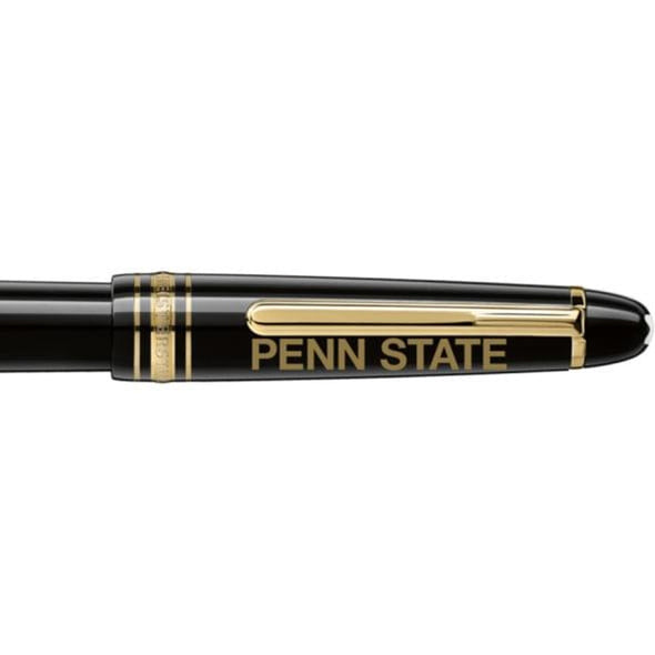 Penn State Montblanc Meisterstück Classique Fountain Pen in Gold Shot #2