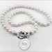 Penn State Pearl Necklace with Sterling Silver Charm