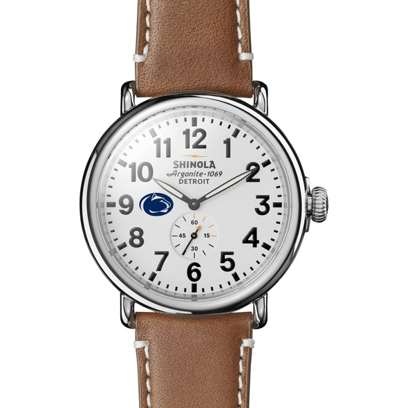 Penn State Shinola Watch, The Runwell 47 mm White Dial Shot #2