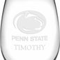 Penn State Stemless Wine Glasses Made in the USA - Set of 2 Shot #3