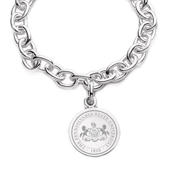 Penn State Sterling Silver Charm Bracelet Shot #2
