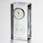 Penn State Tall Glass Desk Clock by Simon Pearce Shot #1