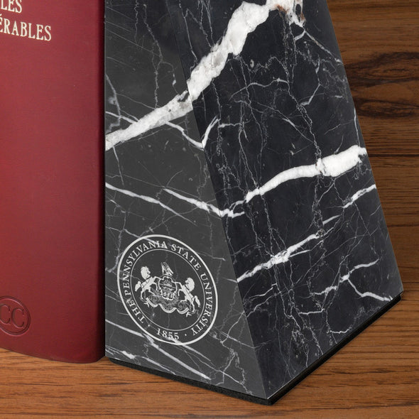 Penn State University Marble Bookends by M.LaHart Shot #4