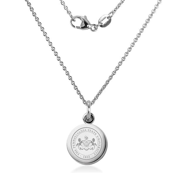 Penn State University Necklace with Charm in Sterling Silver Shot #2