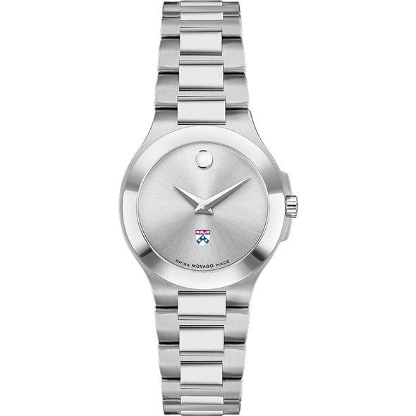 Penn Women&#39;s Movado Collection Stainless Steel Watch with Silver Dial Shot #2