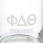 Phi Delta Theta 13 oz Glass Coffee Mug Shot #3